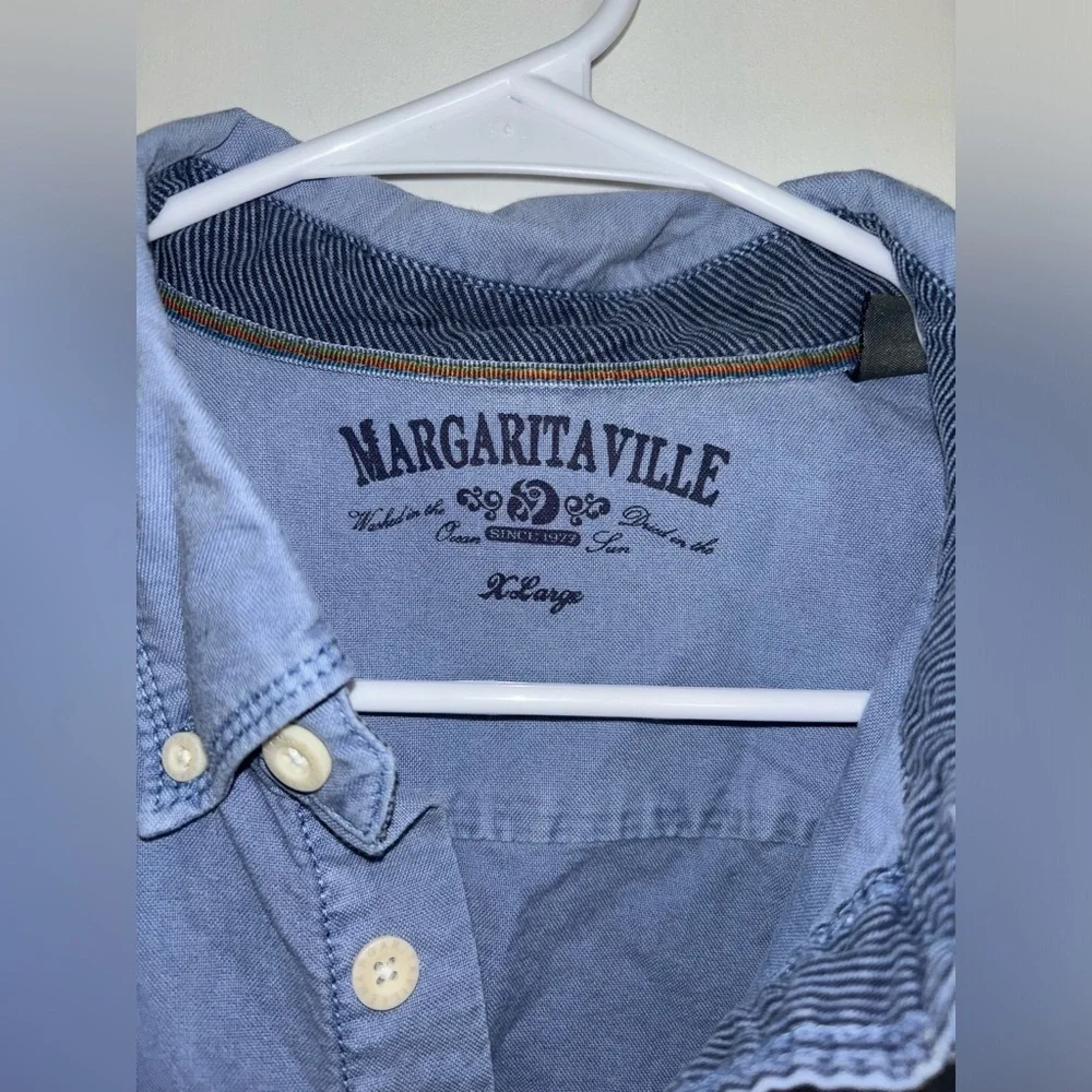 Margaritaville button down long sleeve